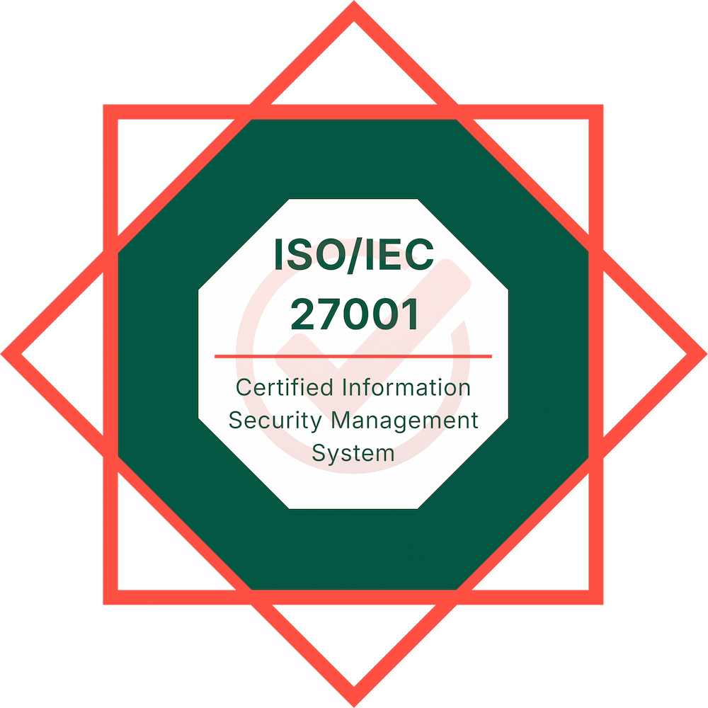 ISO/IEC 27001:2022 certified